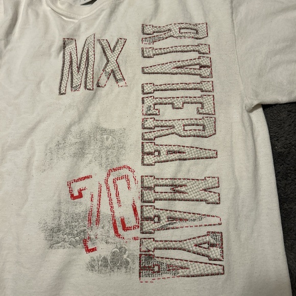 White Carribean Side vintage graphic tee - Picture 4 of 4